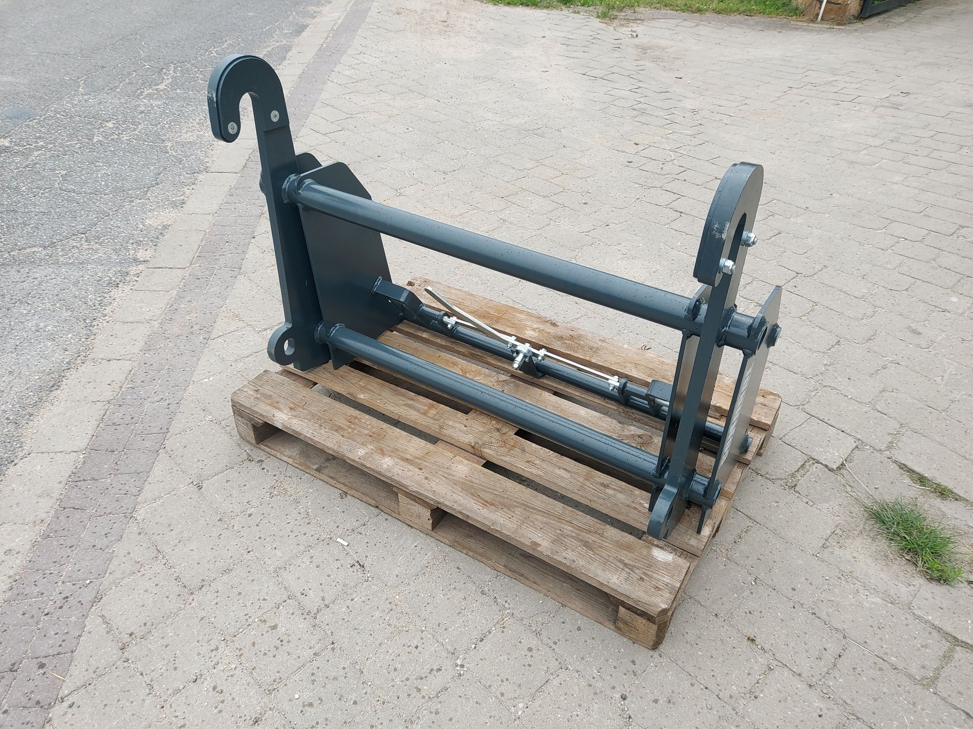 Adapter przejściówka z Ładowarki Jcb q-fit na Euroramke  ! Od ręki !