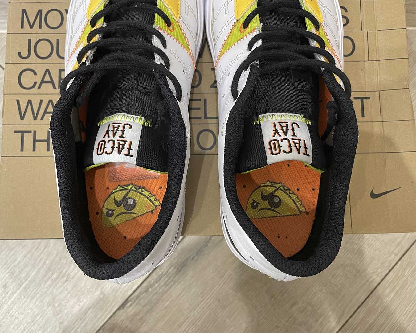 Оригінальні шкіряні кеди nike air jordan series taco jay
