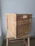 Kosz IKEA BRANÄS rattan 32x34x32