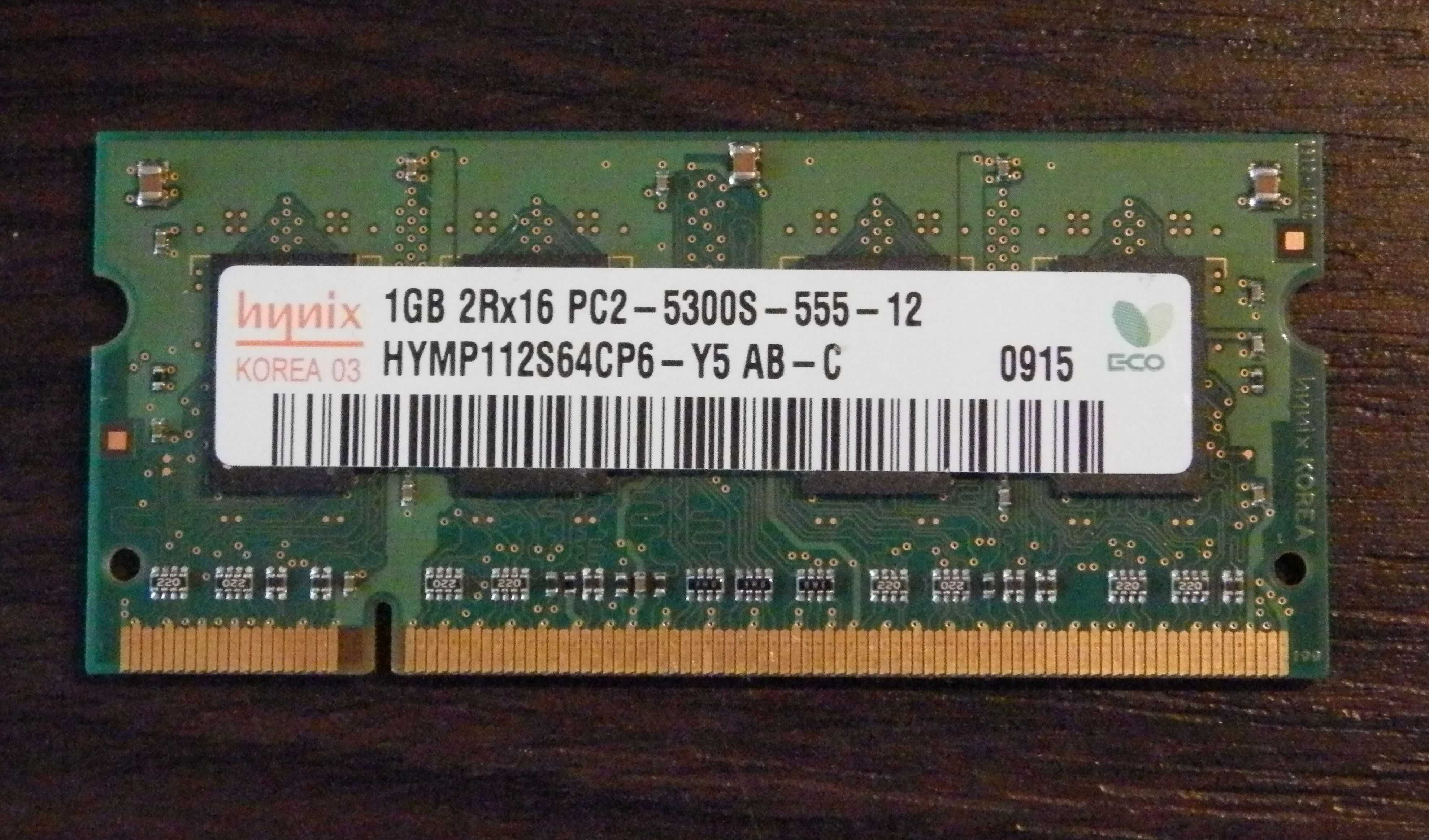 Pamieć laptop 1 Gb, 8 Gb, 512 Mb