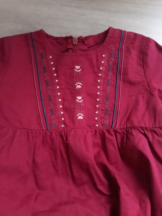 Lupilu duże 104 świąteczna sukienka i ciepła sukienka