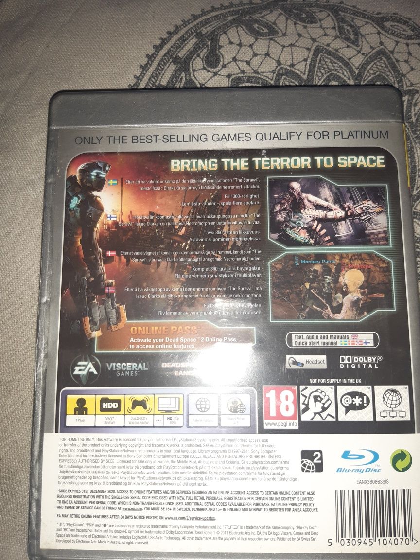 Dead space 2 gra na ps3
