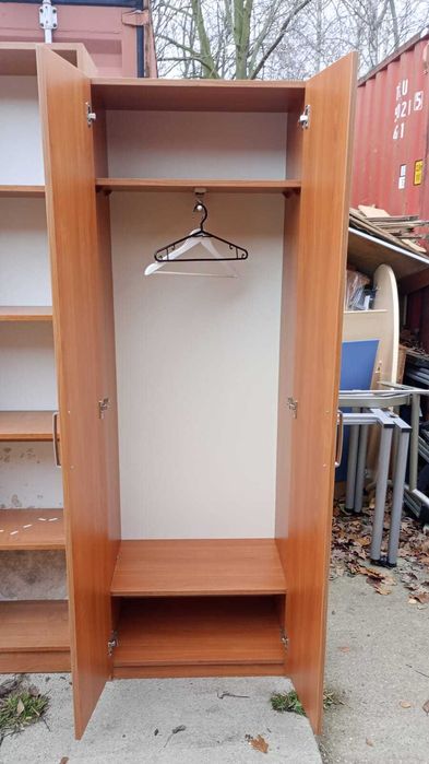 Szafa ubraniowa buk 67x200 szafy komody ubraniowe  biuro dom pokój