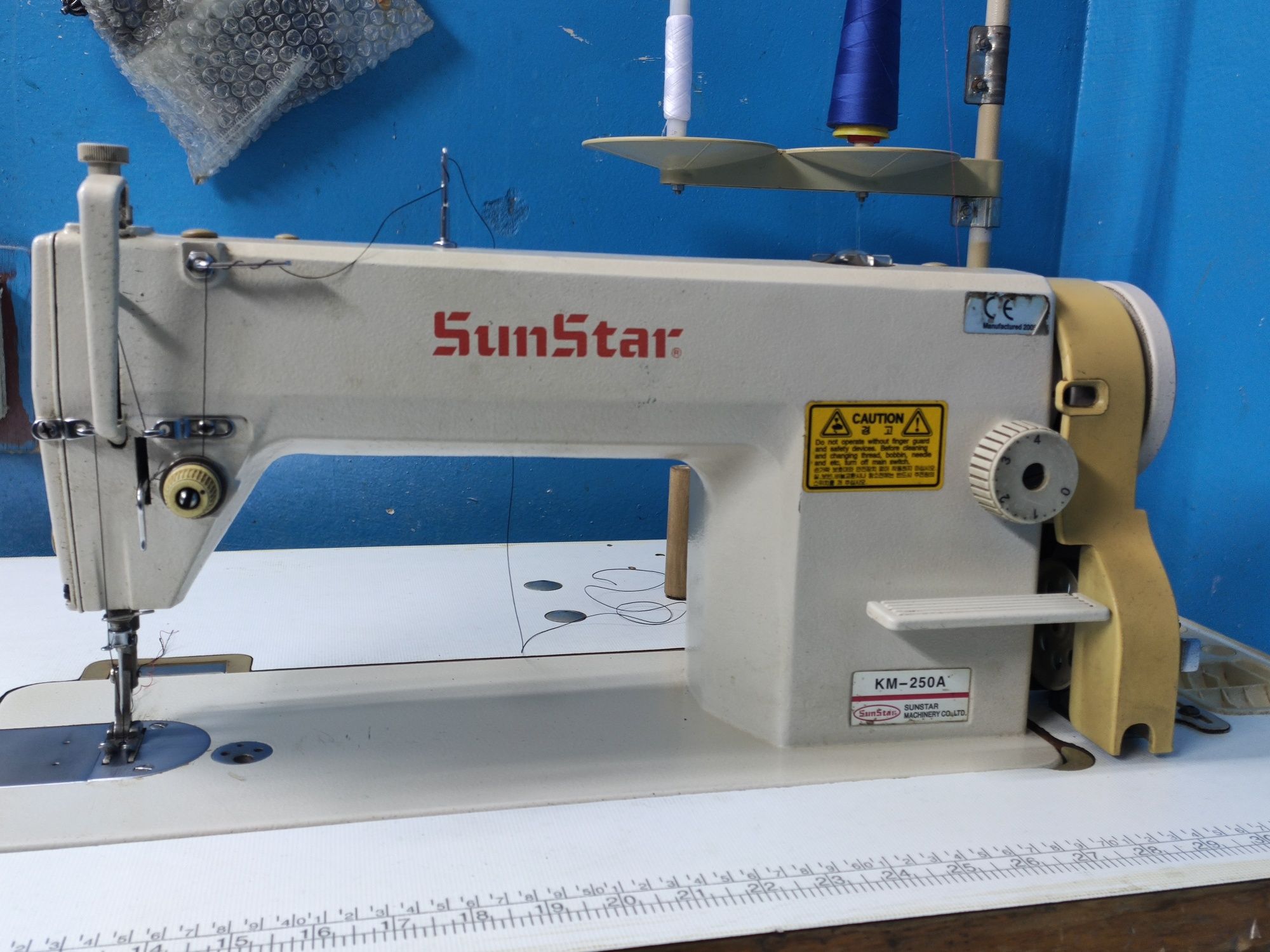 SunStar KM-250A универсальная прямострочная швейная машина
