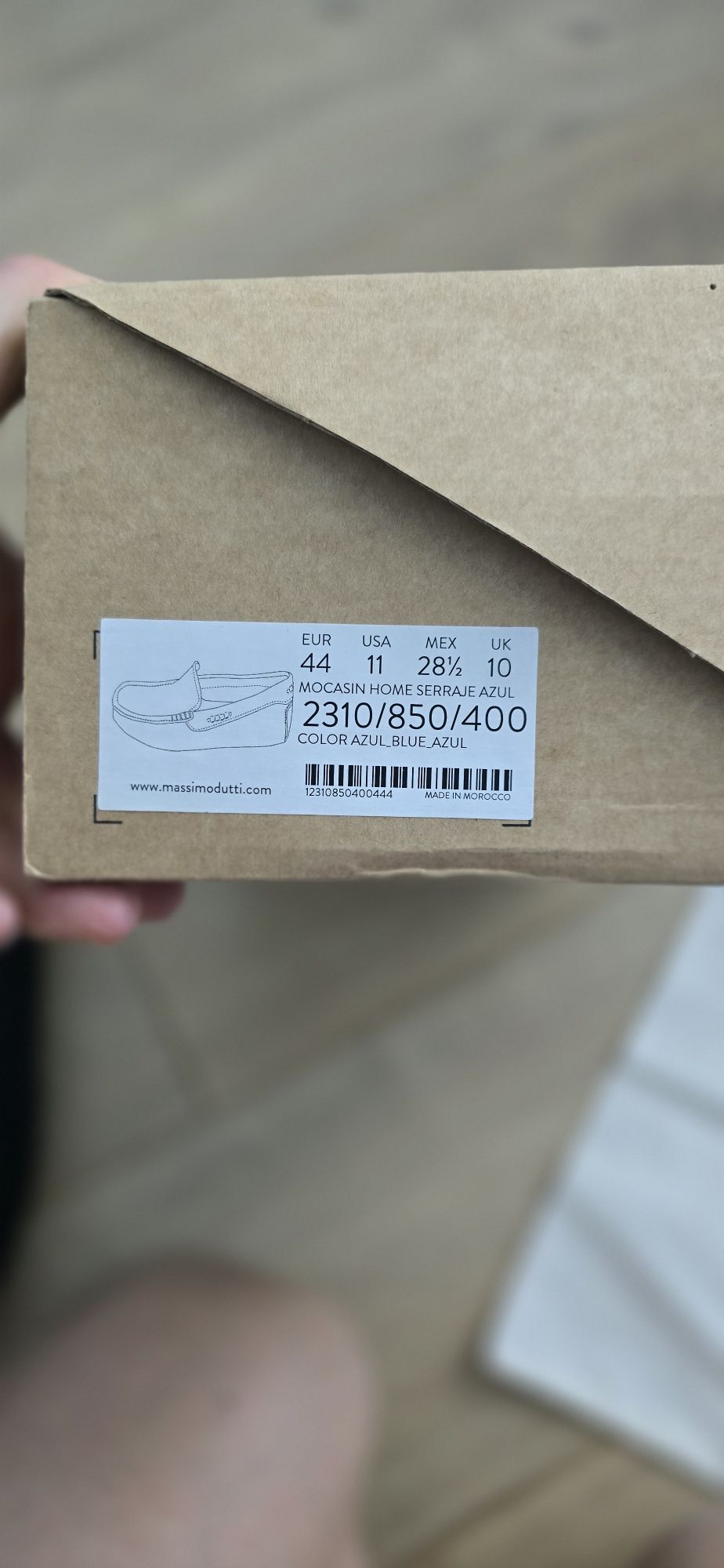 NOWE Buty Massimo Dutti Mokasyny 44
