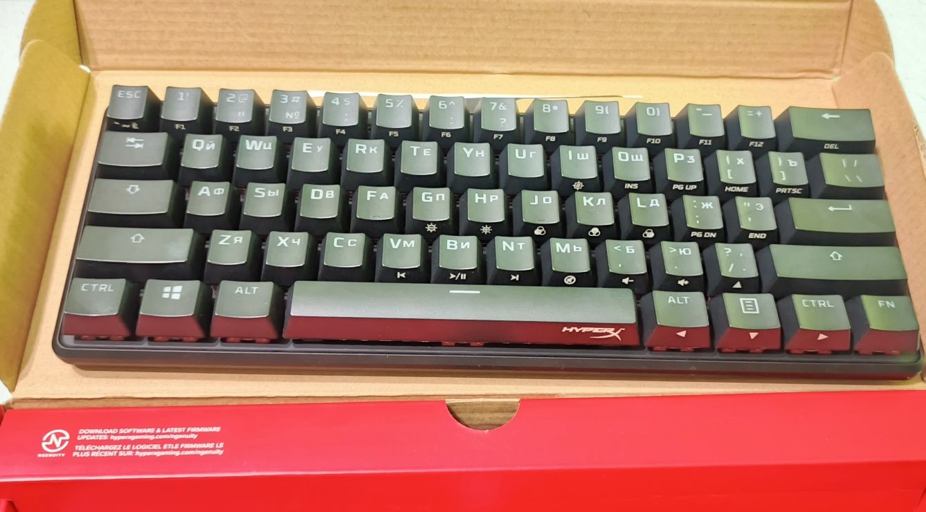 Клавіатура механічна HyperX Alloy Origins 60 HX Red