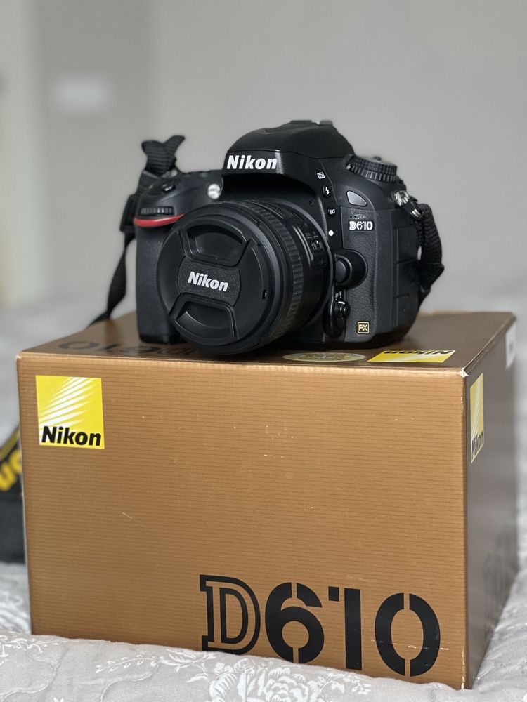 Nikon d610 + nikkor 50mm f/1.8g