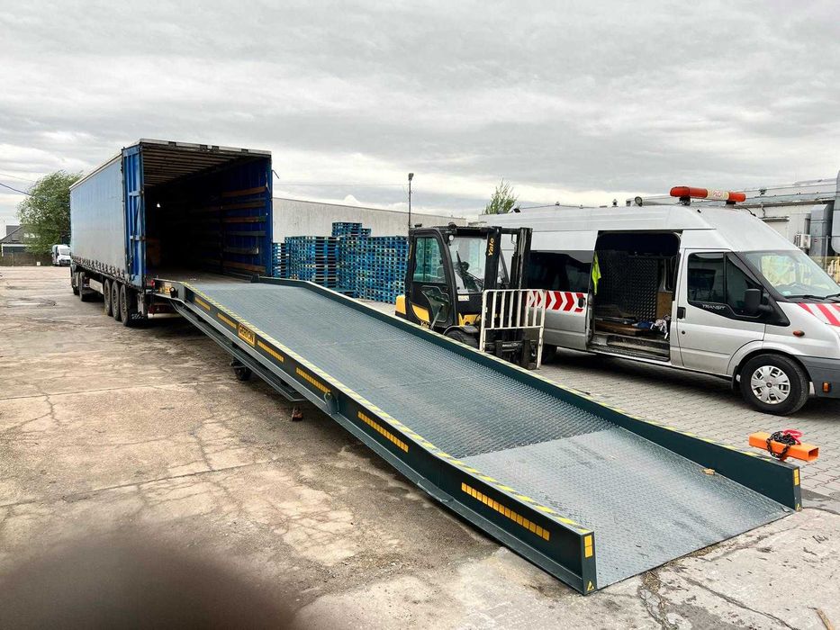 Rampa Mobilna najazdowa przeładunkowa rozładunkowa POLSKA PRODUKCJA