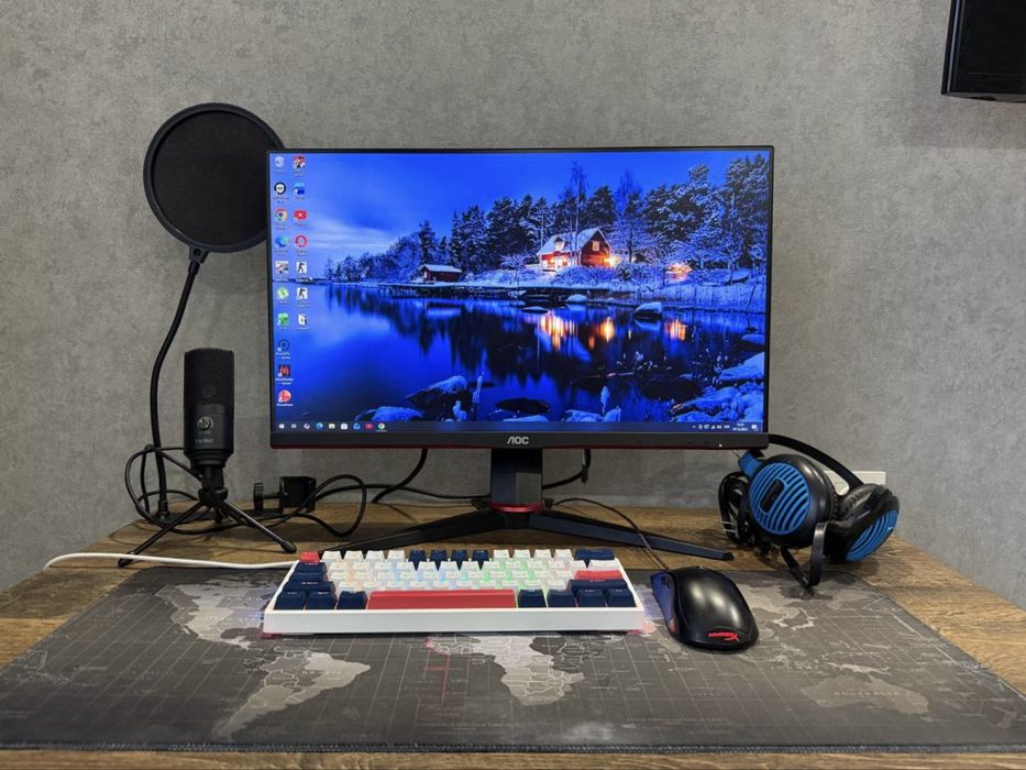 Компьютер Ryzen 5 5500 / RX 6600