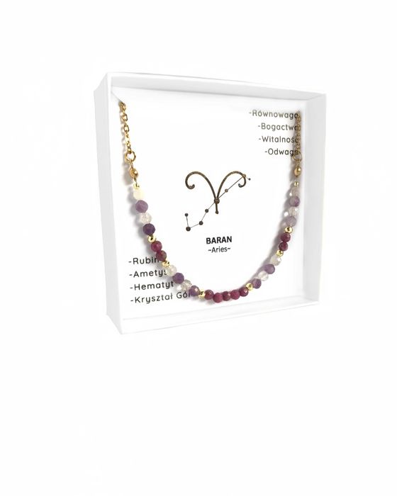 BARAN - Naszyjnik znaku zodiaku
