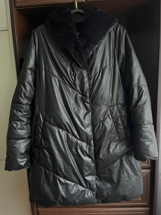 Reserved стьобане пальто, куртка подовжена