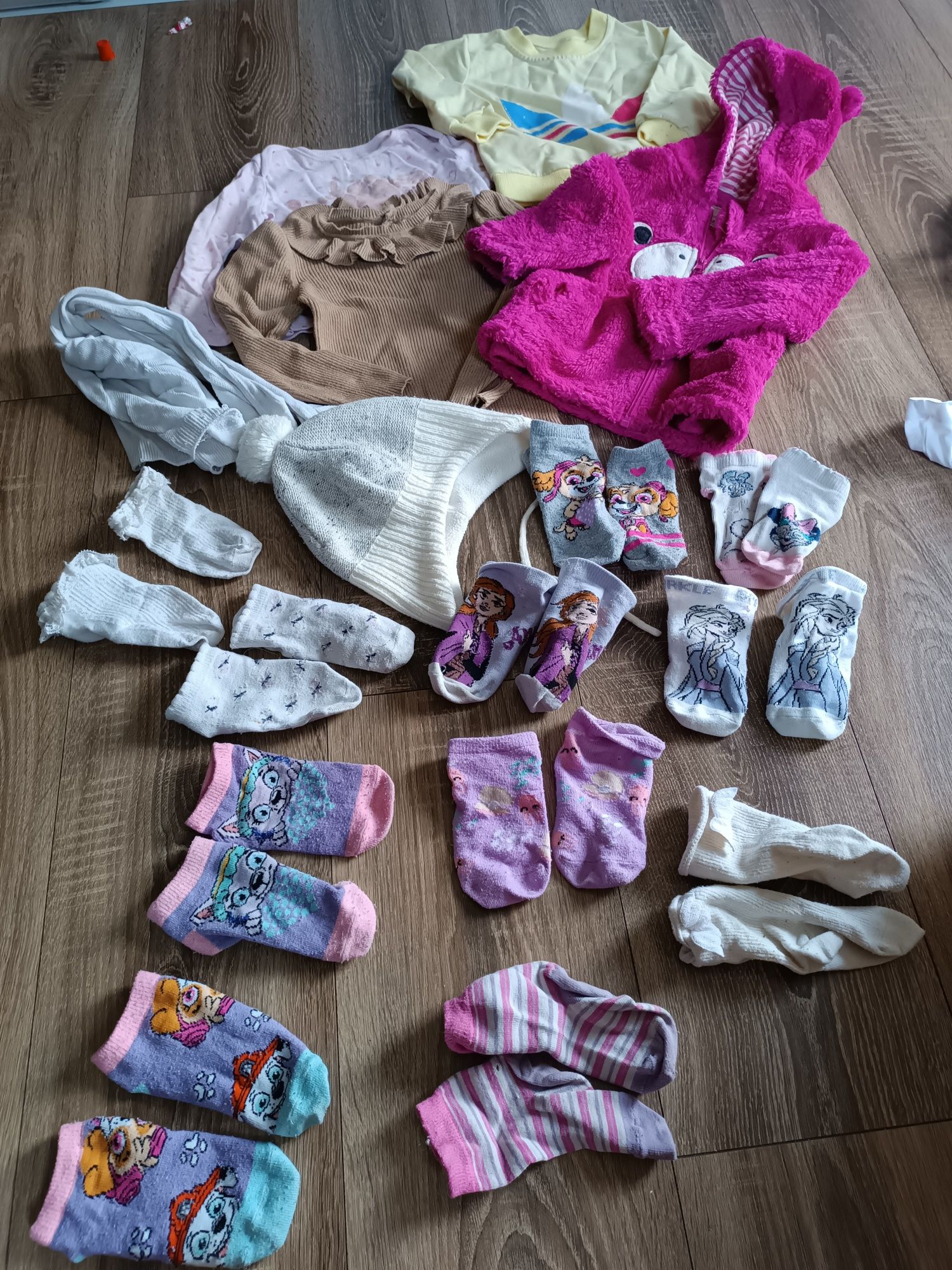 Mega paka ubrań dla dziewczynki 92