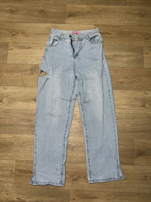 Трендові джинси з розрізом з популярного інстаграм магазину