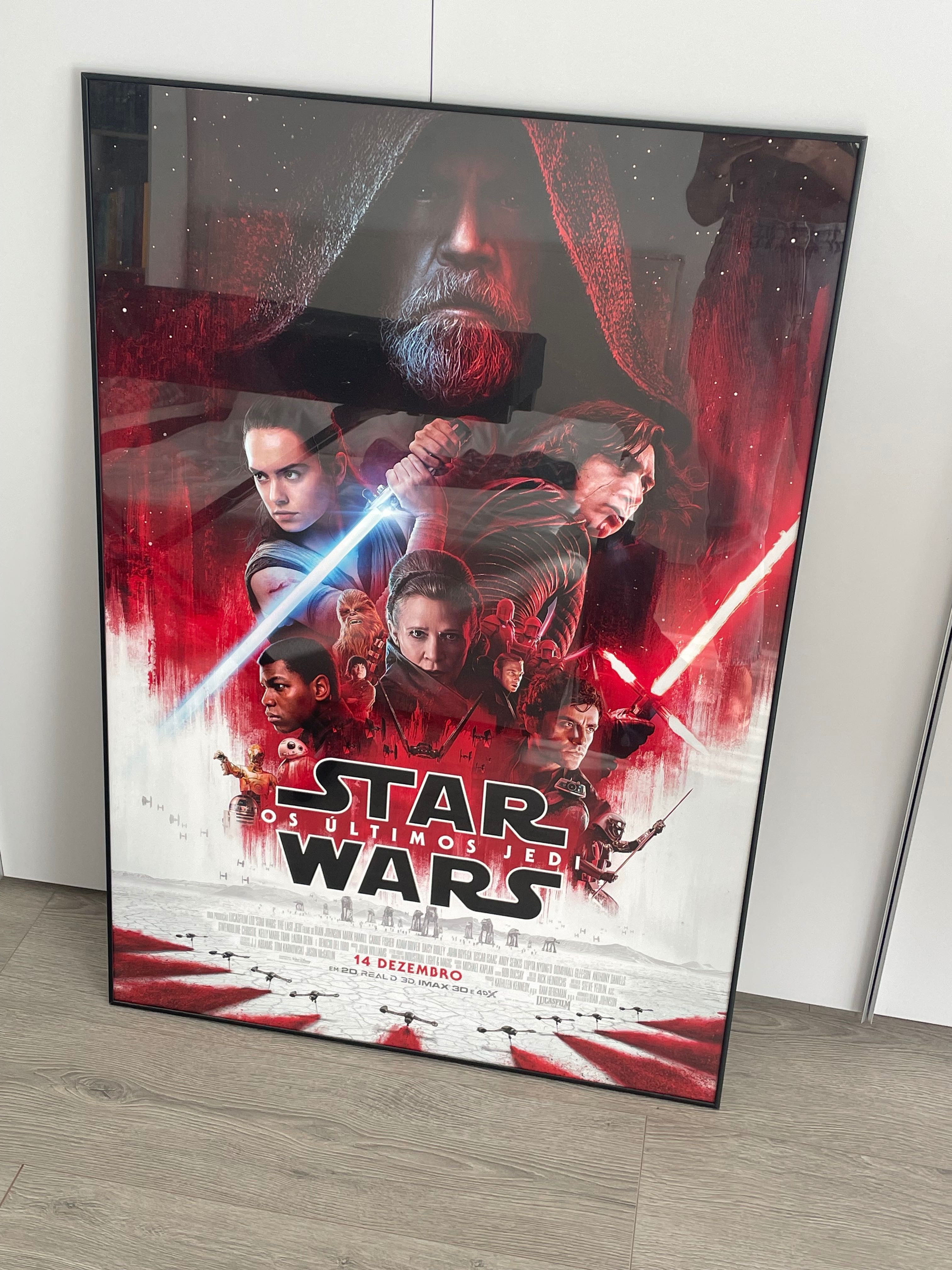 Poster de cinema em moldura “Star Wars”