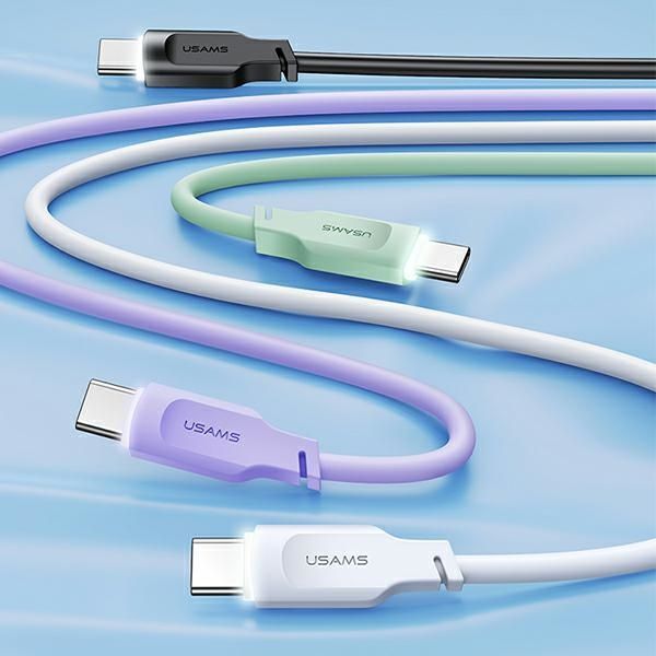 USAMS Kabel USB-C  6A 1,2mPort Display Fast charging  Lithe Series