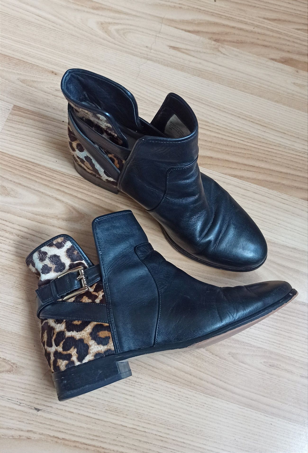 Skórzane botki Michael Kors 40