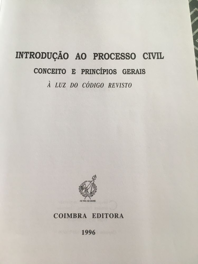 Introdução ao Processo Civil