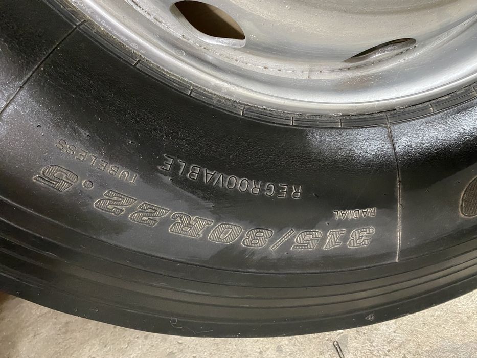 Шина с диском 315/80/22.5