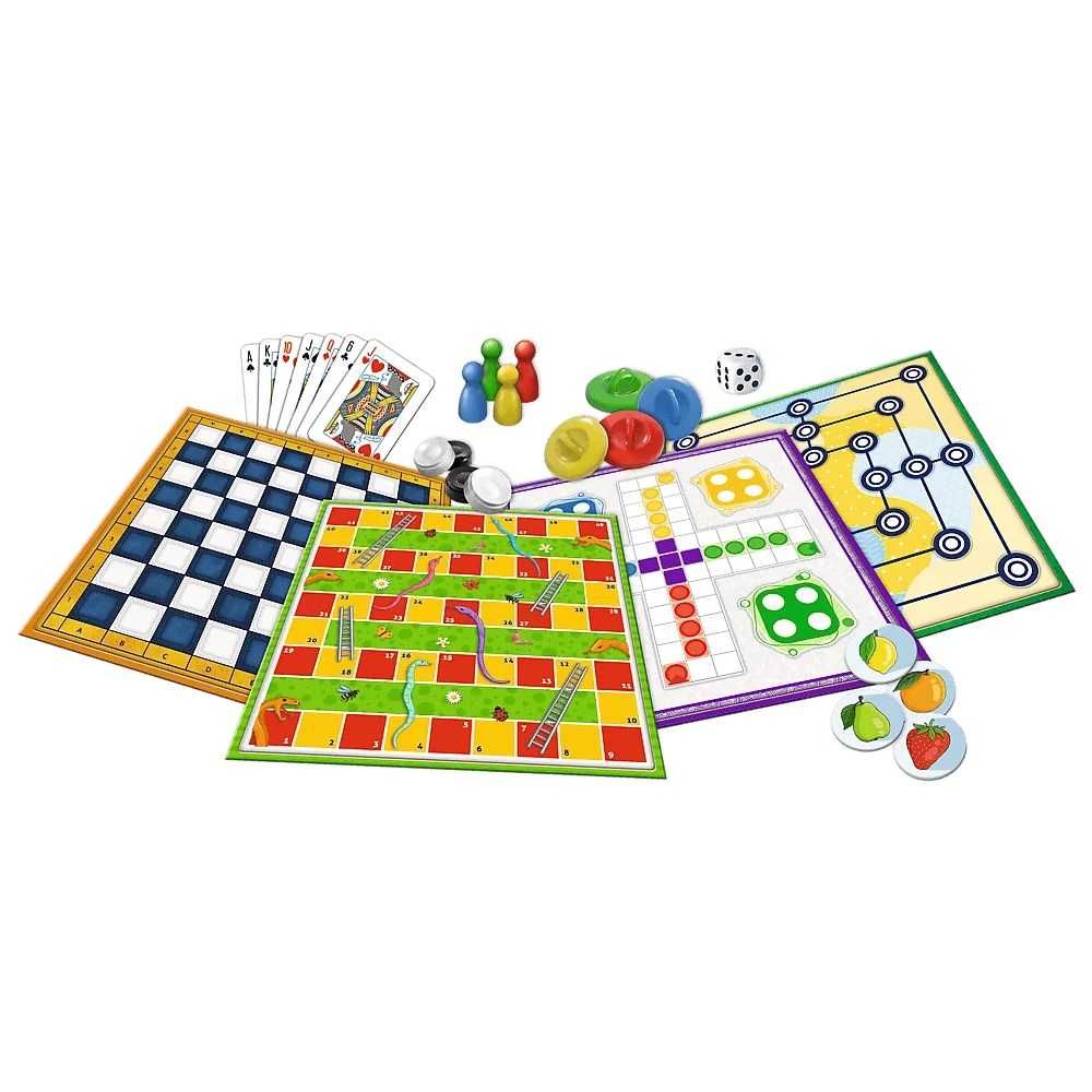 Zestaw 30 gier Trefl dla dzieci rodzinnych planszówki
