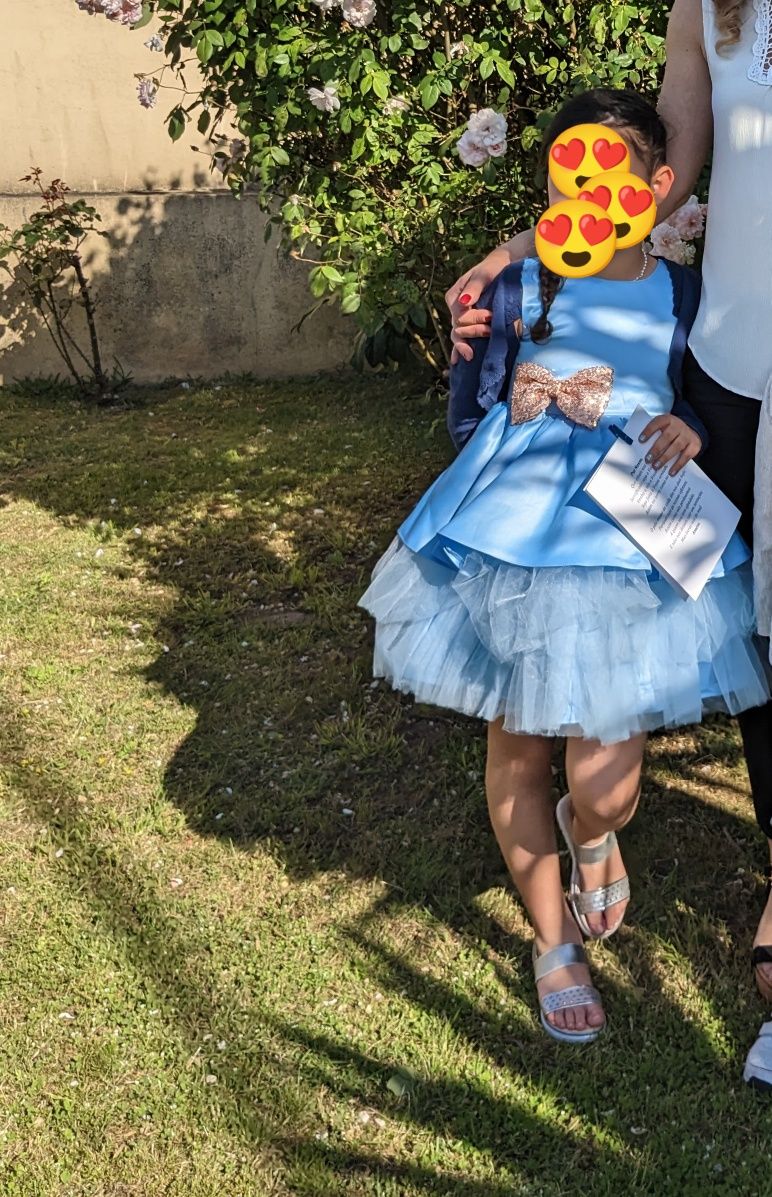 Vestido de cerimónia para menina