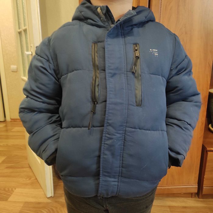 Курточка холодная осень/зима рост 140 см