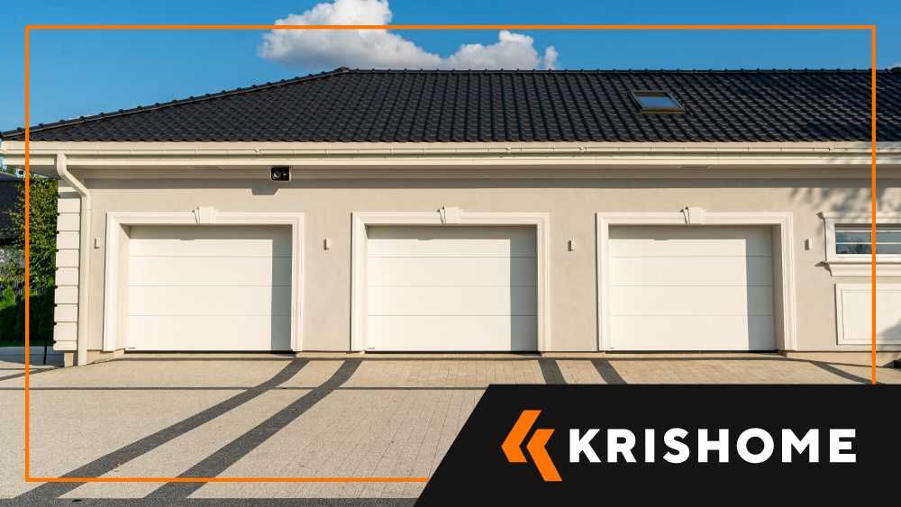 Brama garażowa segmentowa KRISHOME MONTAŻ CAŁA POLSKA
