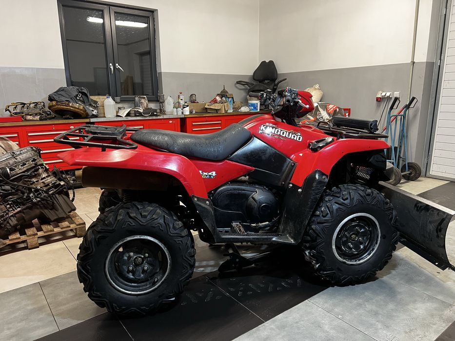 Suzuki King Quad 750 Doinwestowany + PŁUG