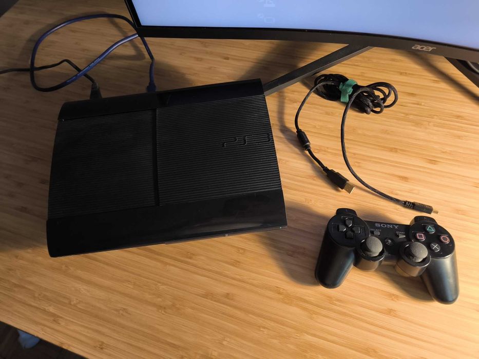 Sony PS3 Super Slim Firmware 4.89 Modowalna + Kontroler