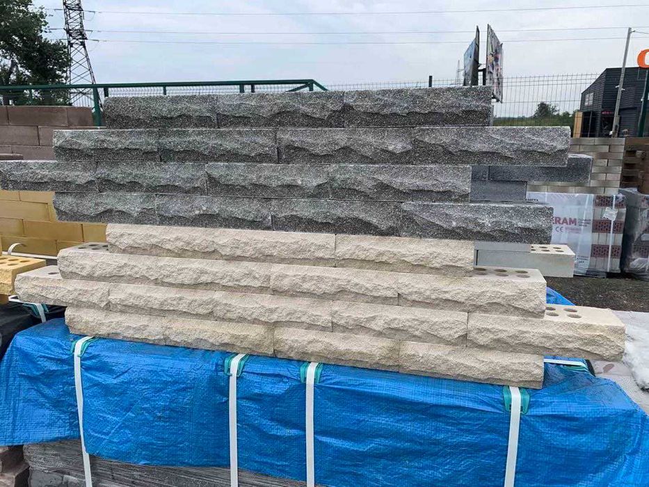 Цегла скеля колота гіперпресована облицювальна персик коричнева