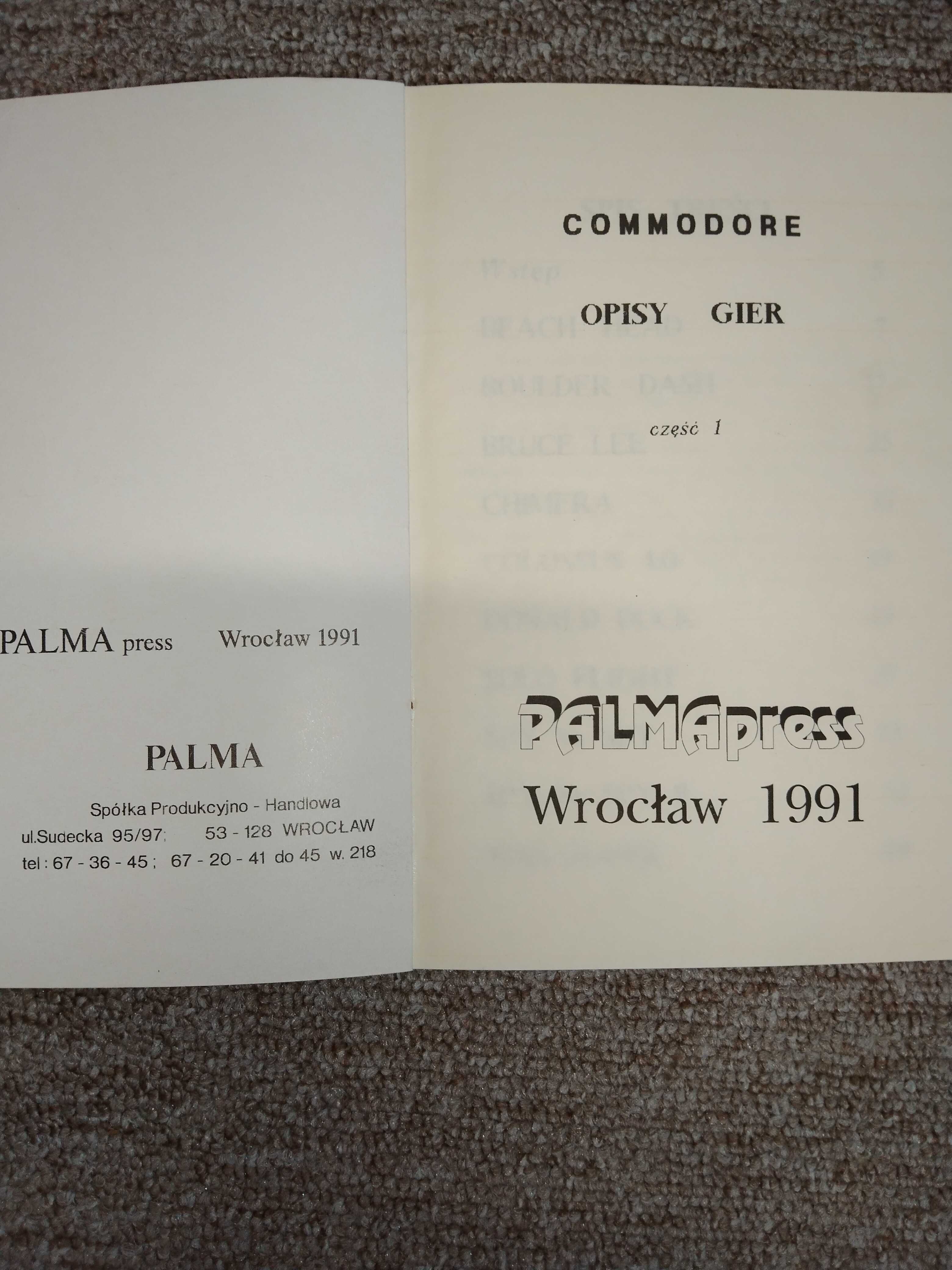 Opisy gier C-64 cz. 1 Commodore C64 [PL]