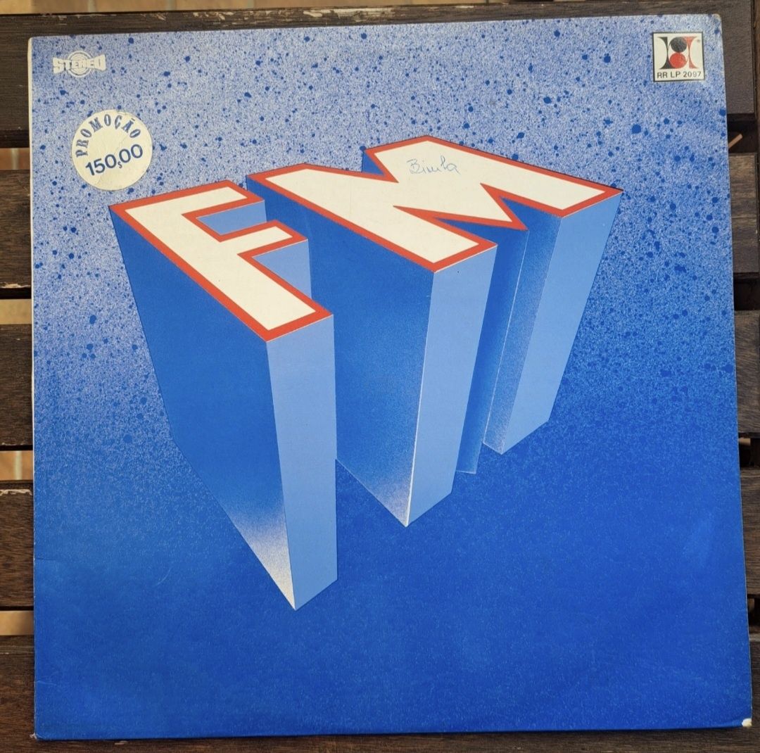 Disco vinil FM (fabricado em Portugal)