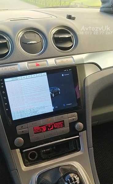 Android S-Max FORD C-Max Форд Ц-макс Tesla GPS USB CarPlay Магнитола