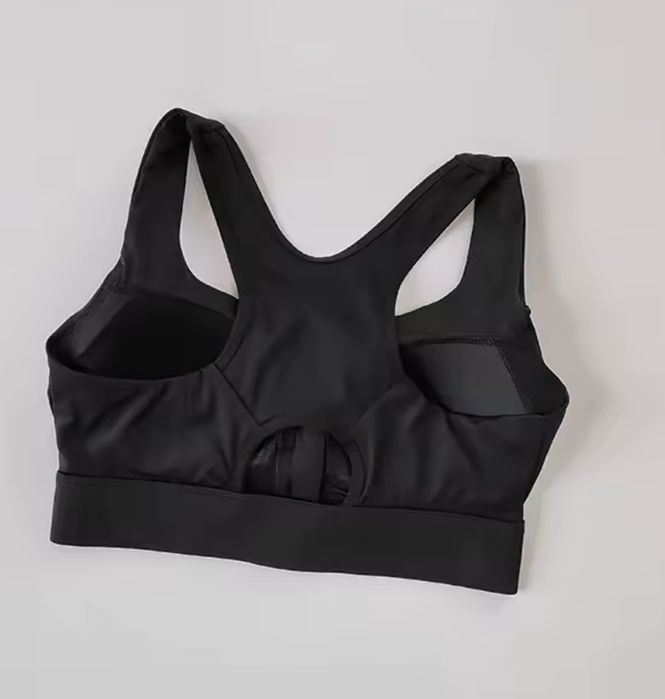 Спортивный бюстгальтер на молнии спереди