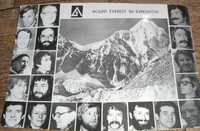 Zdjęcie Mount Everest '80 expedition autografy  Cichy Wielicki pocztów