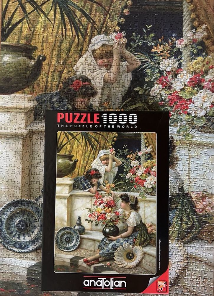 Puzzle Crimson Rose 1000 el. Anatolian