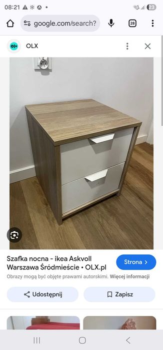 Szafka nocna - Ikea Askvoll