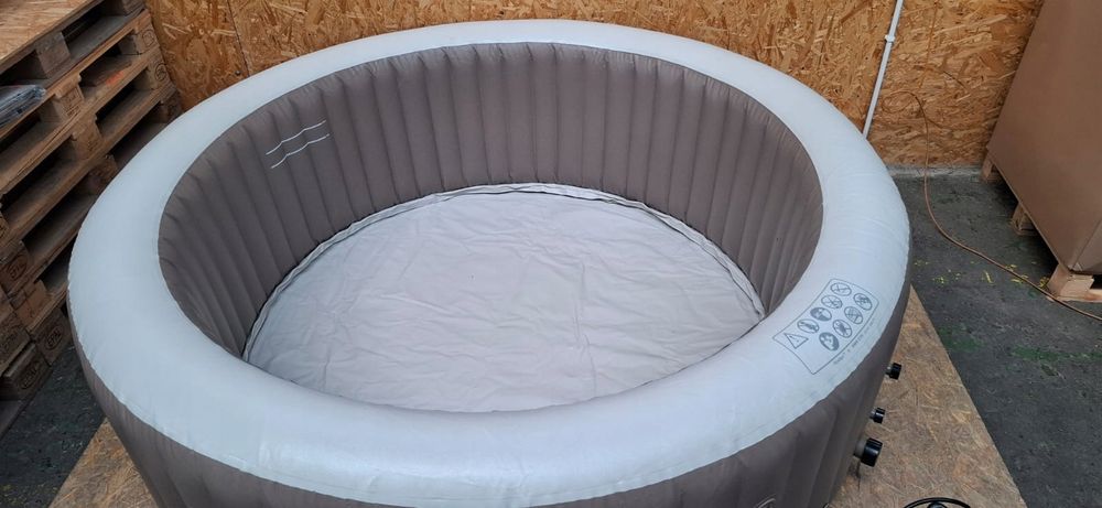Basen Z Hydromasażem Nadmuchiwany Okrągły Intex Pure Spa Sahara 6 os.