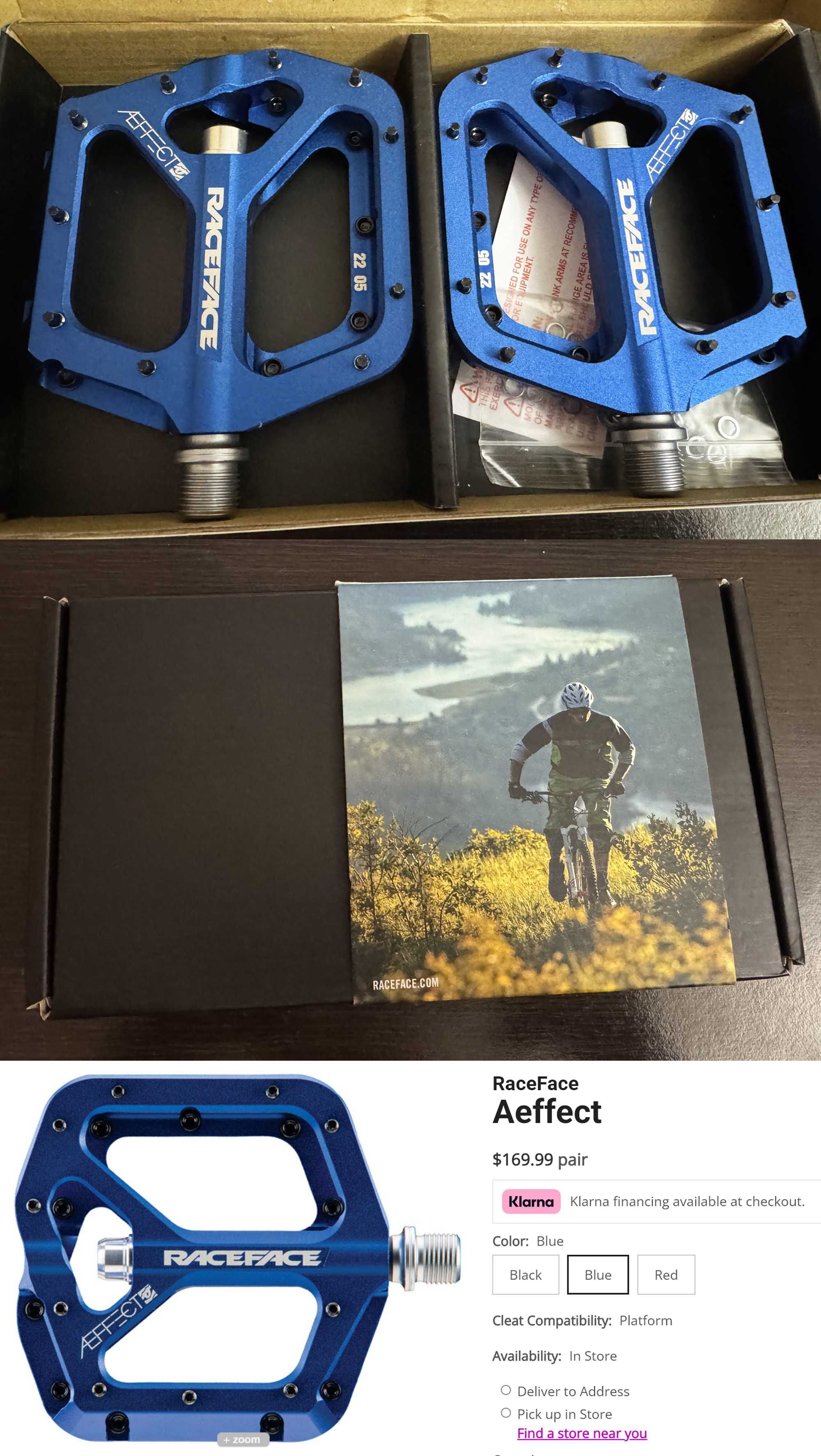 Педалі велосипедні топталки Race Face Atlas/Aeffect/Chester