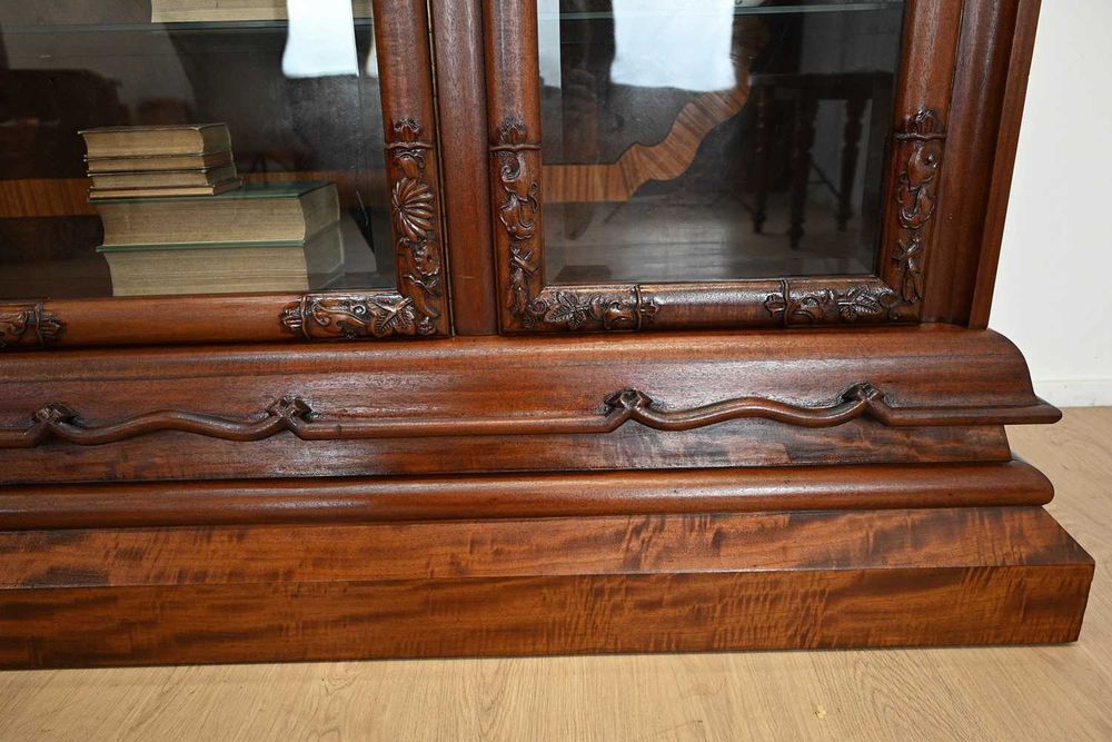 retro witryna mahoniowa około 1940 rok 102204