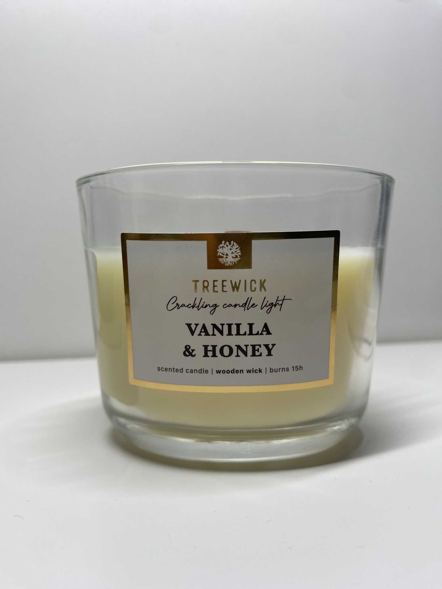 Świeczka TREEWICK - Vanilla & Honey