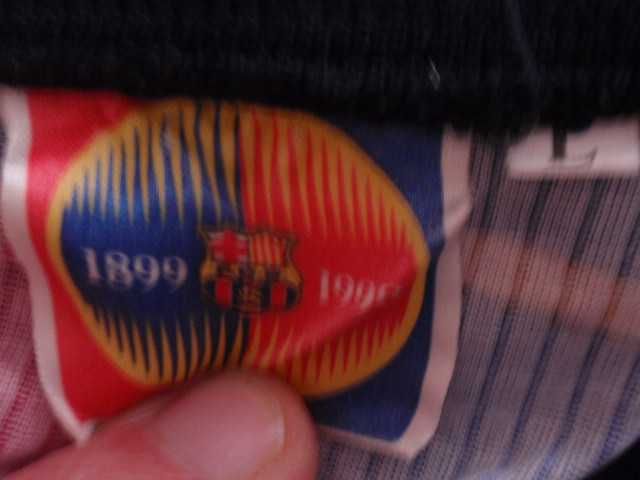 F.C.B. Barcelona Rivaldo retro vintage koszulka Rogers L