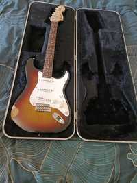 Gitara Fender Stratocaster deluxe, Telecaster case lata 80te