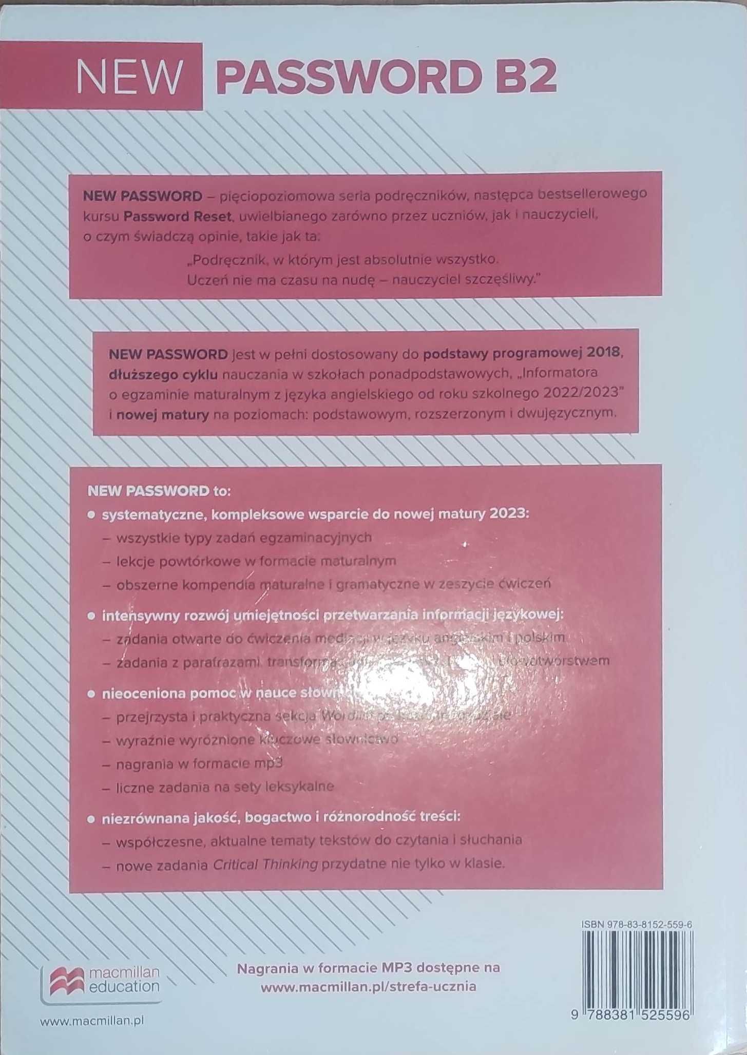 New Password B2  Podręcznik