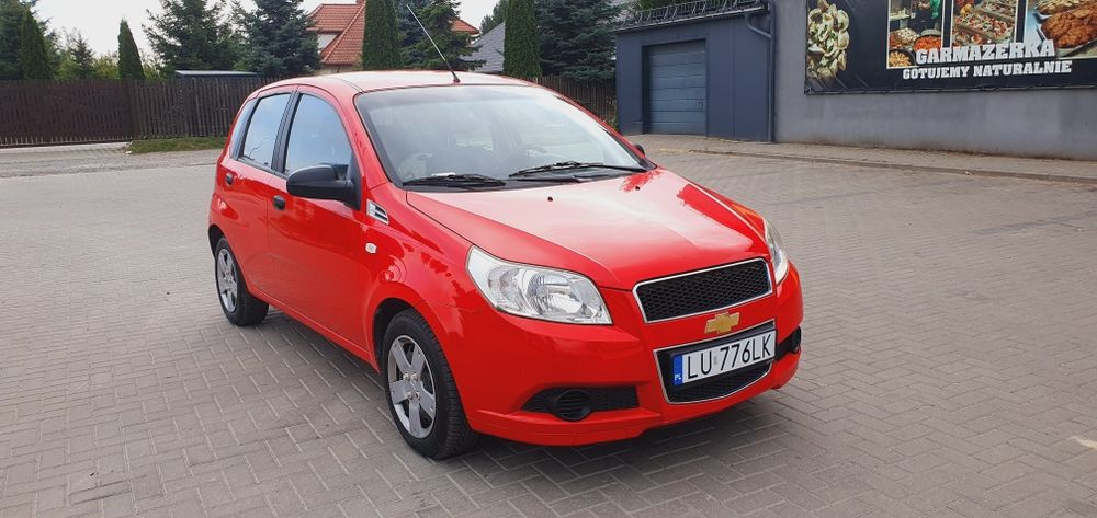Chevrolet Aveo 2009r 1.2 16V Benzyna+LPG. 84KM Polski salon. Stan BDB.