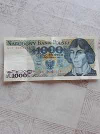Banknot 1000 zl z 1982r.