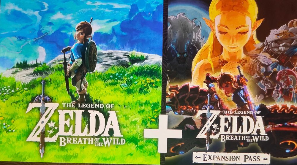 Zelda breath of the wild + zelda tears of the kingdom