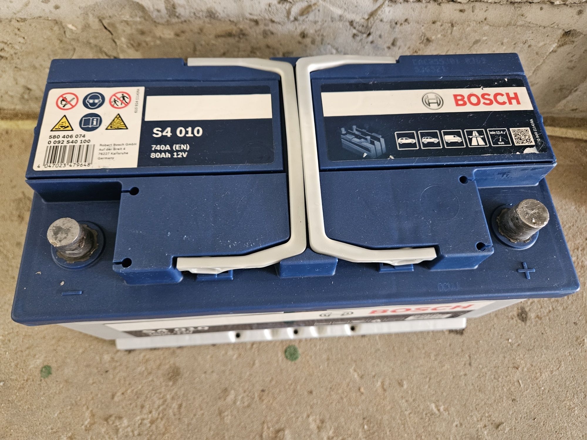 Akumulator  55ah 480A 80ah 740A