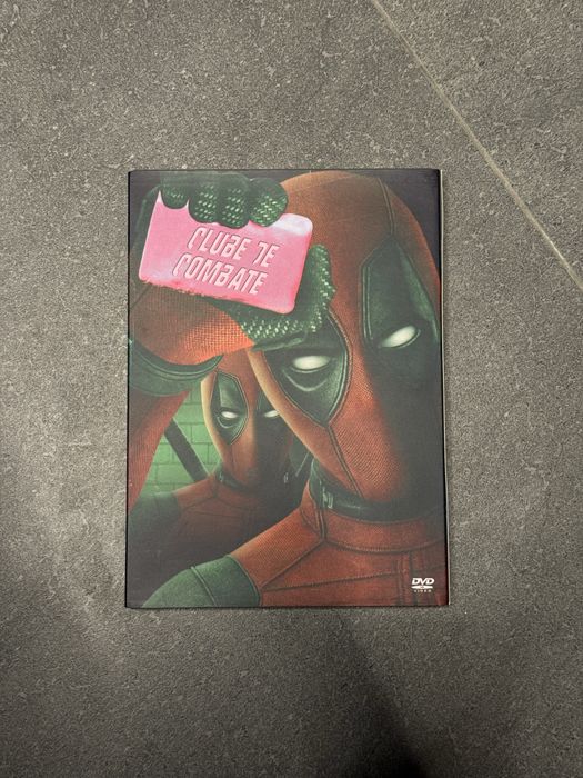 Clube de combate - dvd com edição de capa Deadpool