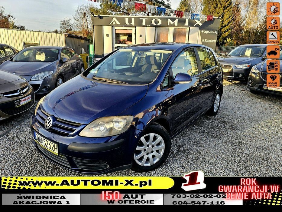 Volkswagen Golf Plus 3 SZT.1.9 TDI Bogate wyposazenie , Niski Przebieg * Mozliwa zamiana !