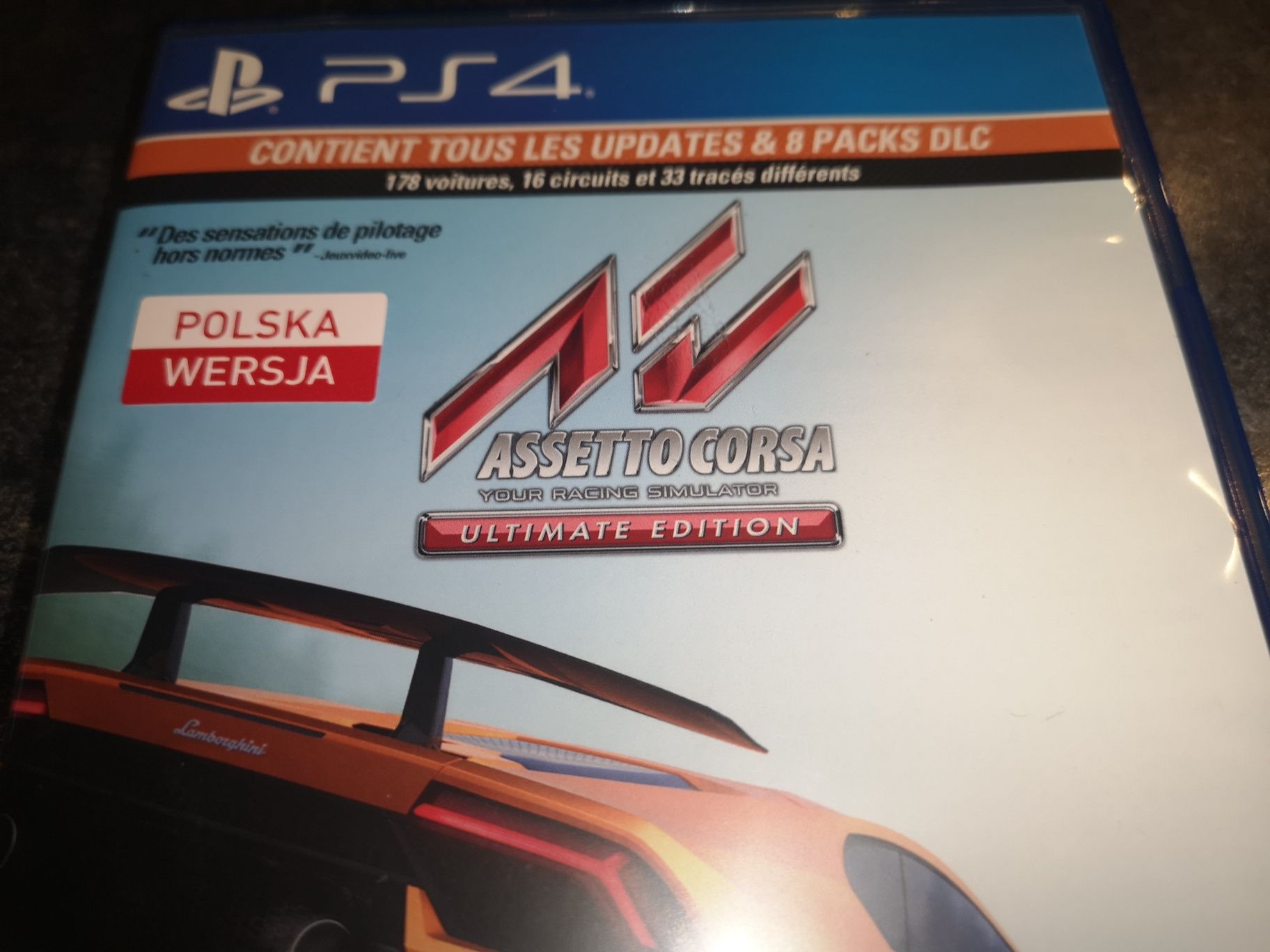 Assetto Corsa ULTIMATE Edition PS4 gra PL (jak nowa) sklep Ursus